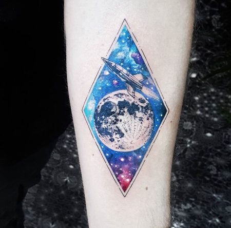 Galaxy Tattoos: 42 Most Beautiful Ideas for a Perfect Tattoo