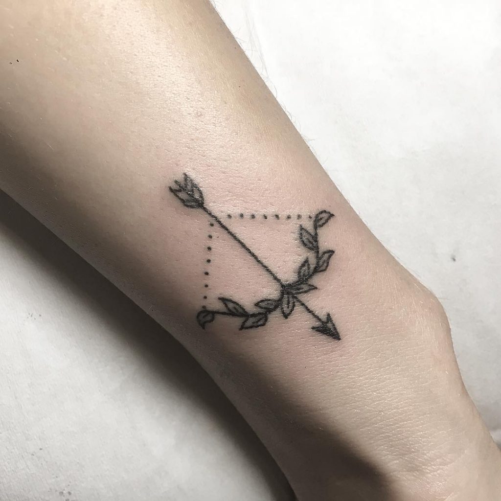 Bow And Arrow Tattoo Ideas For Passionate People 